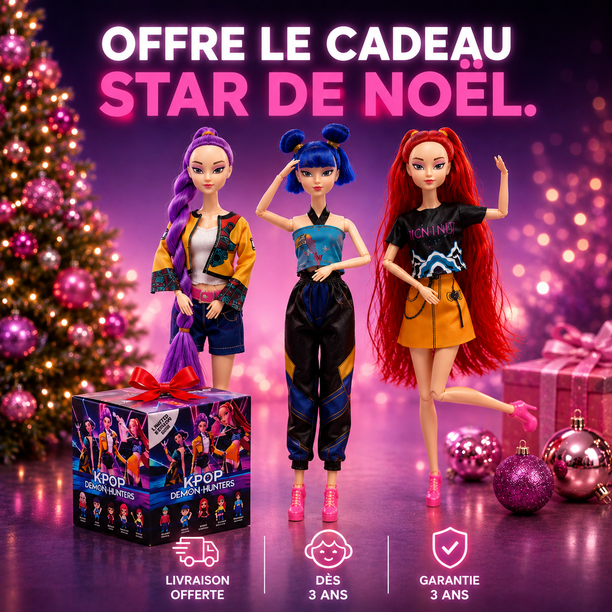K-Pop SuperStar: Édition Chant – Figurine Collector Idol + Boîte Cadeau Surprise GRATUITE !