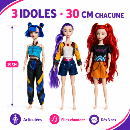 K-Pop SuperStar: Édition Chant – Figurine Collector Idol + Boîte Cadeau Surprise GRATUITE !