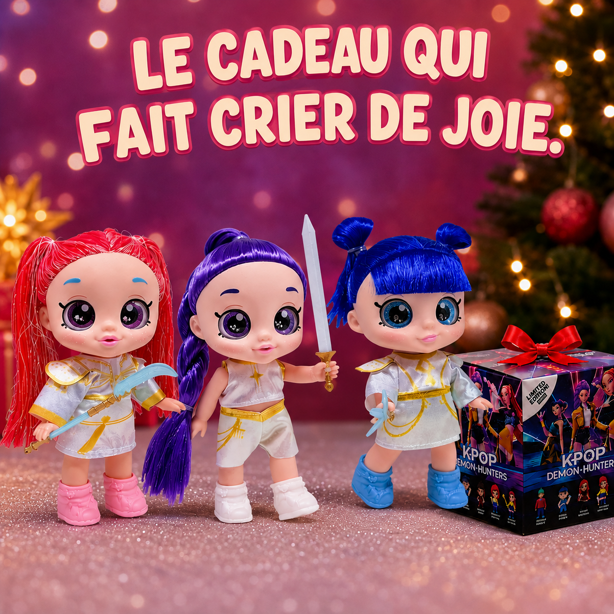 K-Pop SuperStar Mini : Édition Chibi Chantante – Figurine Collector Idol + Boîte Cadeau Surprise GRATUITE !