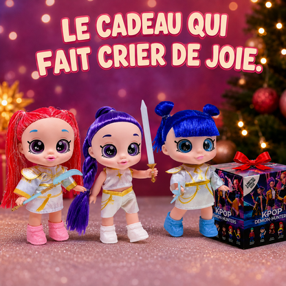 K-Pop SuperStar Mini : Édition Chibi Chantante – Figurine Collector Idol + Boîte Cadeau Surprise GRATUITE !