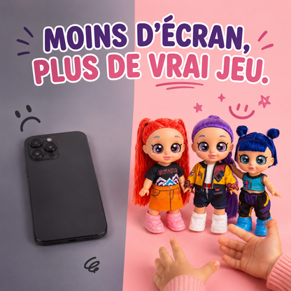 K-Pop SuperStar Mini : Édition Chibi Chantante – Figurine Collector Idol + Boîte Cadeau Surprise GRATUITE !