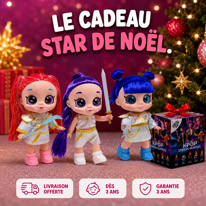 K-Pop SuperStar Mini : Édition Chibi Chantante – Figurine Collector Idol + Boîte Cadeau Surprise GRATUITE !