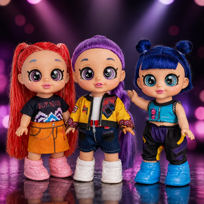 K-Pop SuperStar Mini : Édition Chibi Chantante – Figurine Collector Idol + Boîte Cadeau Surprise GRATUITE !